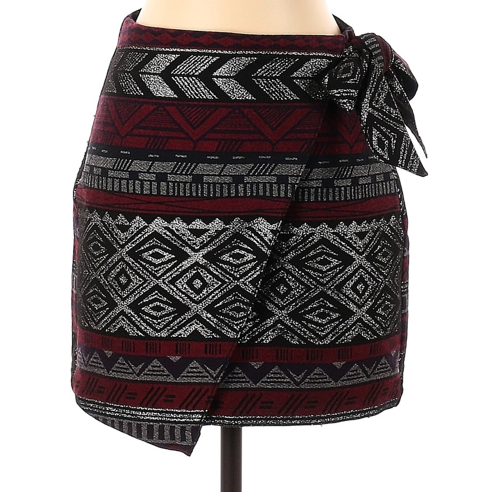 Women's EXPRESS Winter Mini Wrap Skirt - Size 6